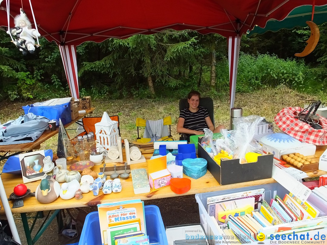 Waldflohmarkt: Mengen-Rosna, 07.07.2019