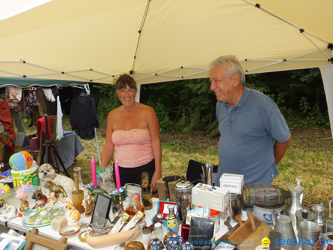 Waldflohmarkt: Mengen-Rosna, 07.07.2019