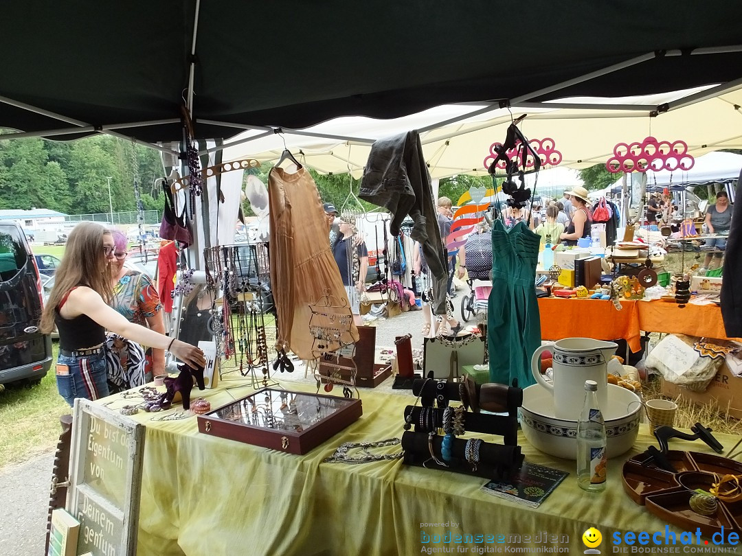 Waldflohmarkt: Mengen-Rosna, 07.07.2019