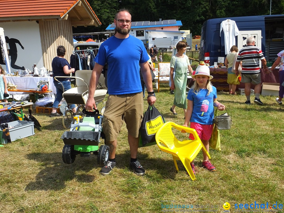 Waldflohmarkt: Mengen-Rosna, 07.07.2019