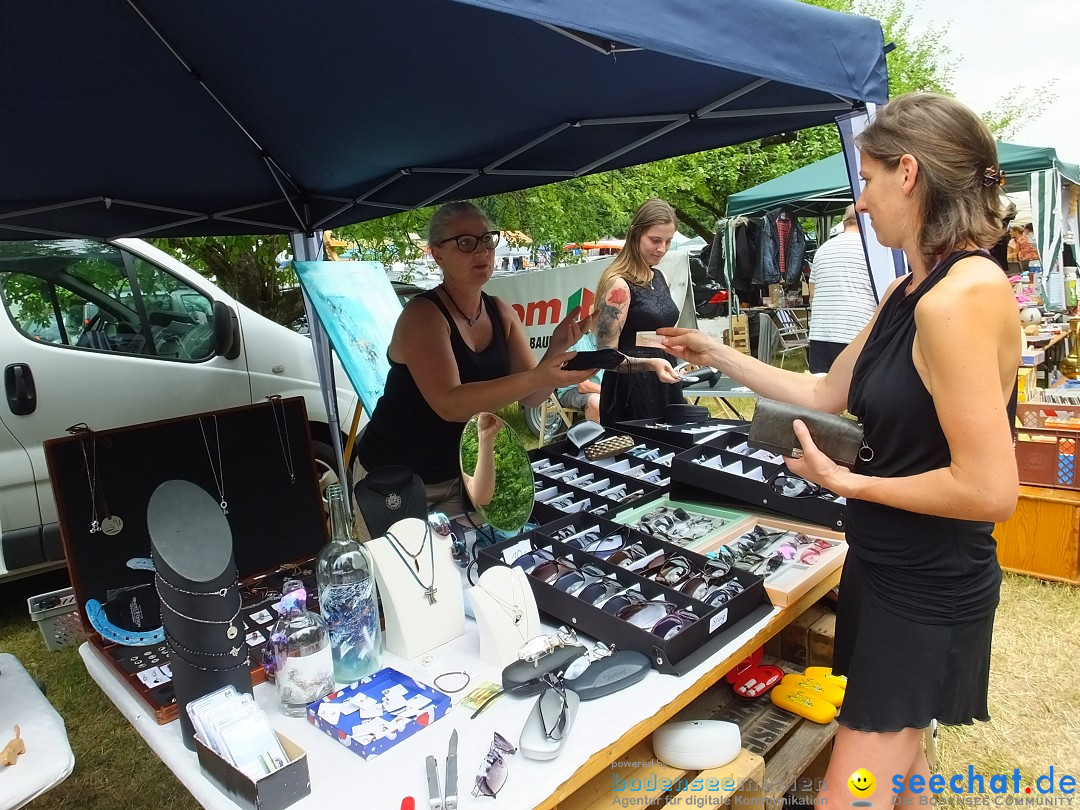 Waldflohmarkt: Mengen-Rosna, 07.07.2019