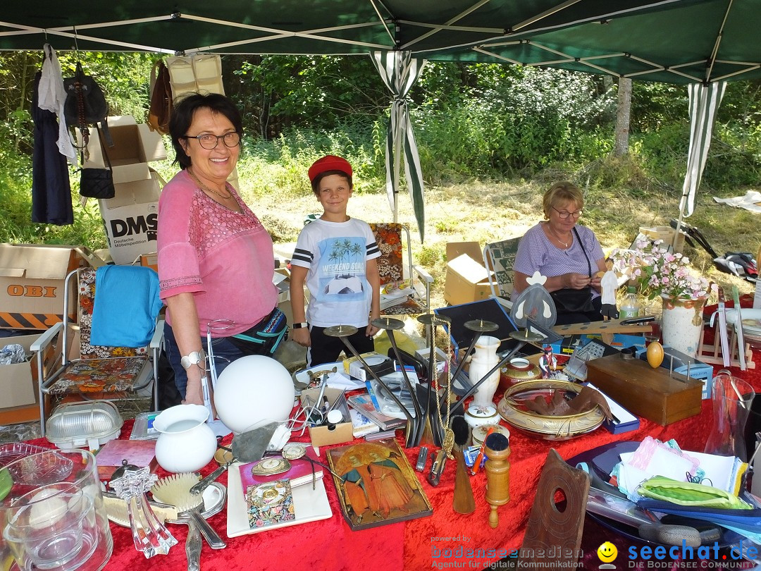 Waldflohmarkt: Mengen-Rosna, 07.07.2019