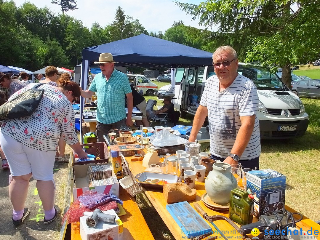 Waldflohmarkt: Mengen-Rosna, 07.07.2019