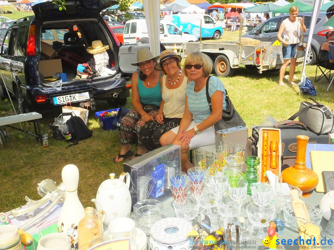 Waldflohmarkt: Mengen-Rosna, 07.07.2019