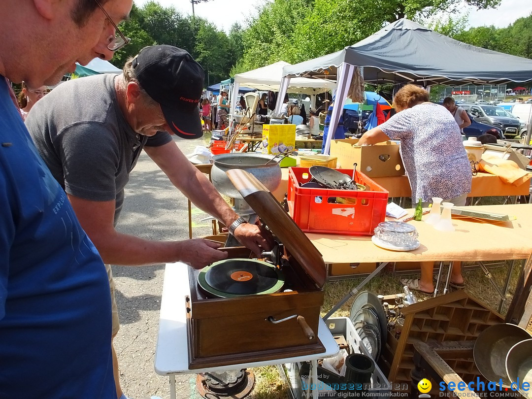 Waldflohmarkt: Mengen-Rosna, 07.07.2019