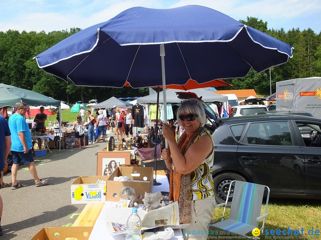 Waldflohmarkt: Mengen-Rosna, 07.07.2019