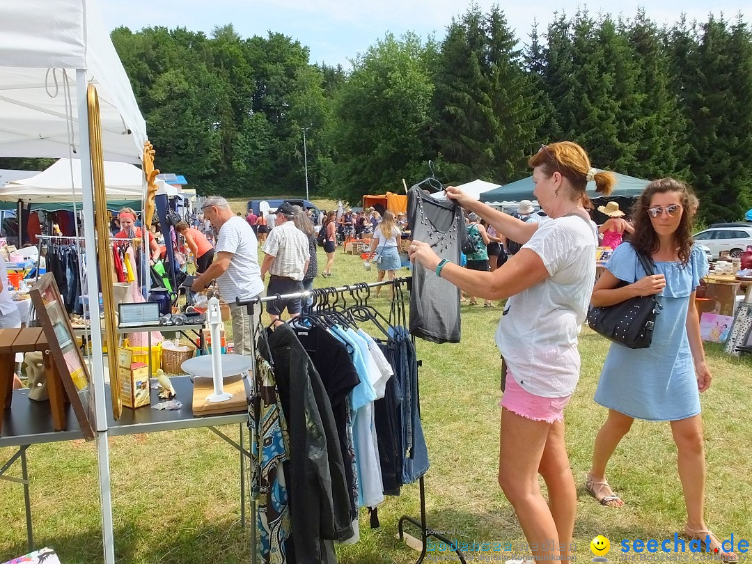 Waldflohmarkt: Mengen-Rosna, 07.07.2019