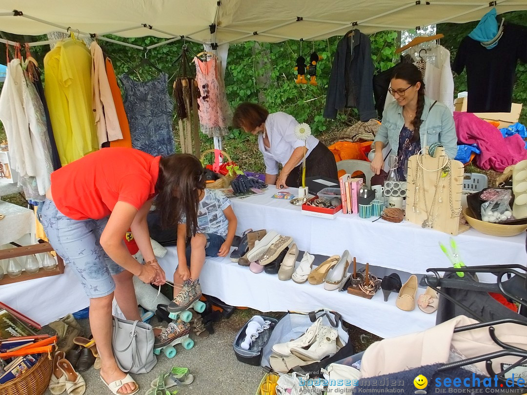 Waldflohmarkt: Mengen-Rosna, 07.07.2019