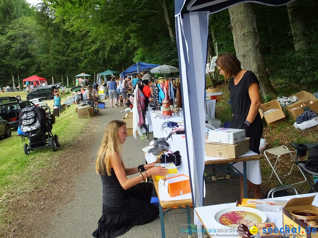 Waldflohmarkt: Mengen-Rosna, 07.07.2019