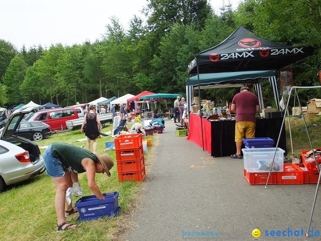 Waldflohmarkt: Mengen-Rosna, 07.07.2019