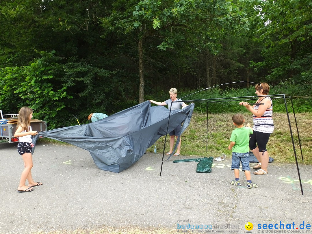 Waldflohmarkt: Mengen-Rosna, 07.07.2019