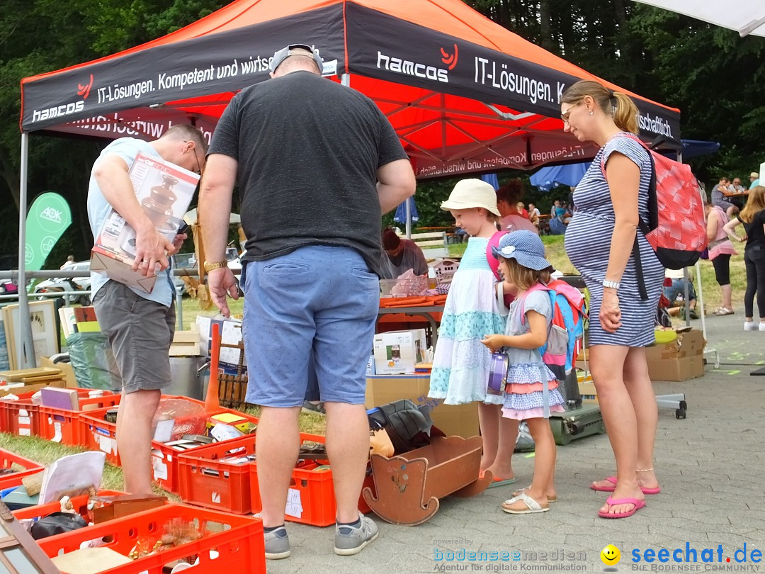 Waldflohmarkt: Mengen-Rosna, 07.07.2019