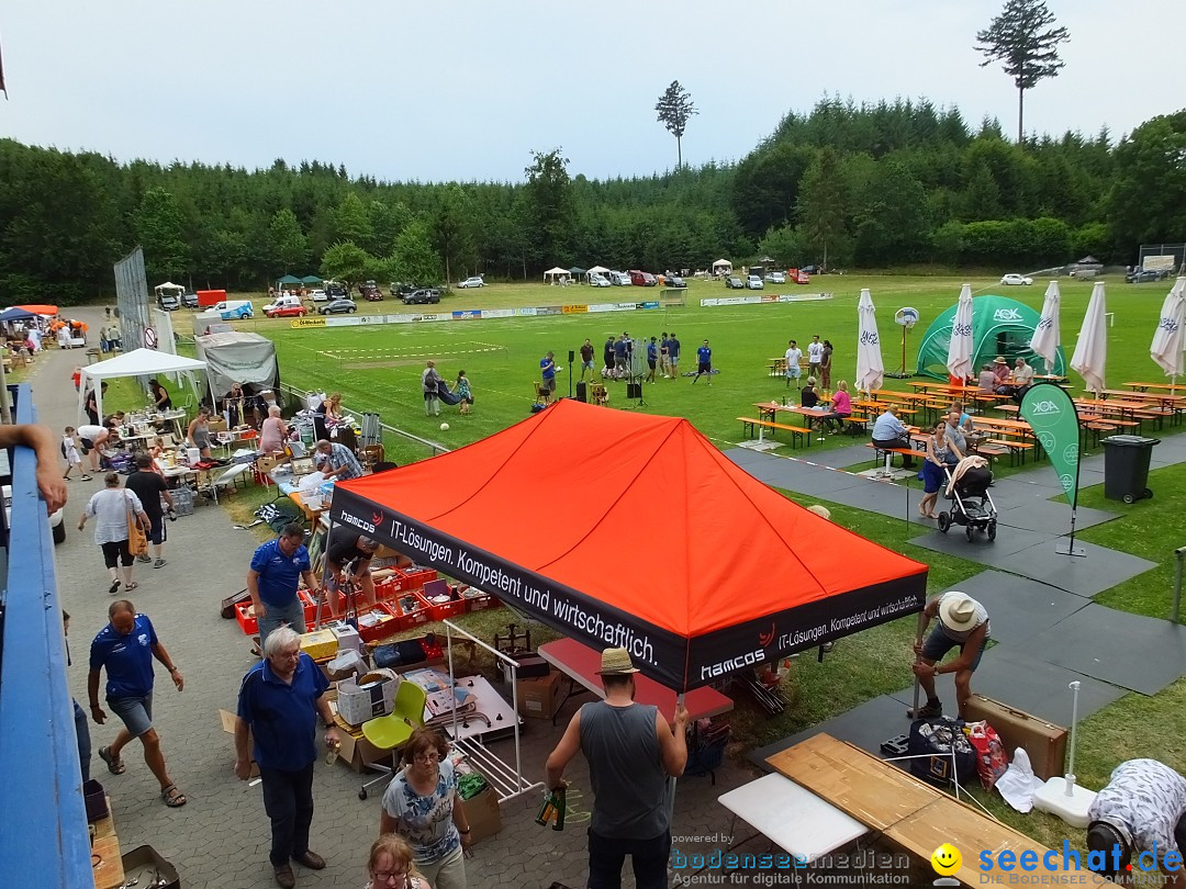 Waldflohmarkt: Mengen-Rosna, 07.07.2019