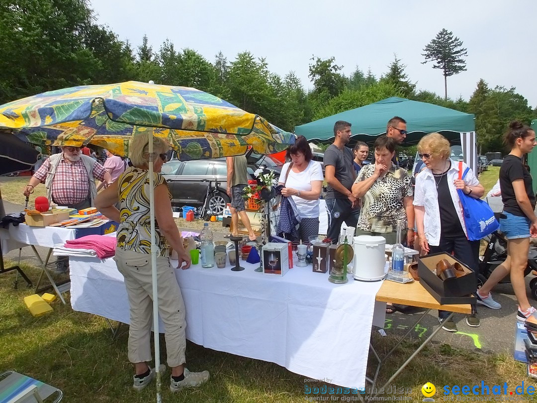 Waldflohmarkt: Mengen-Rosna, 07.07.2019