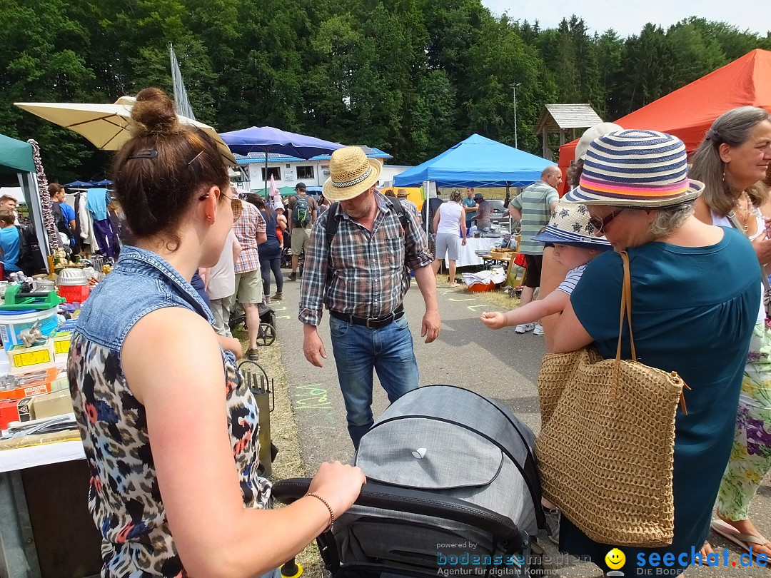 Waldflohmarkt: Mengen-Rosna, 07.07.2019