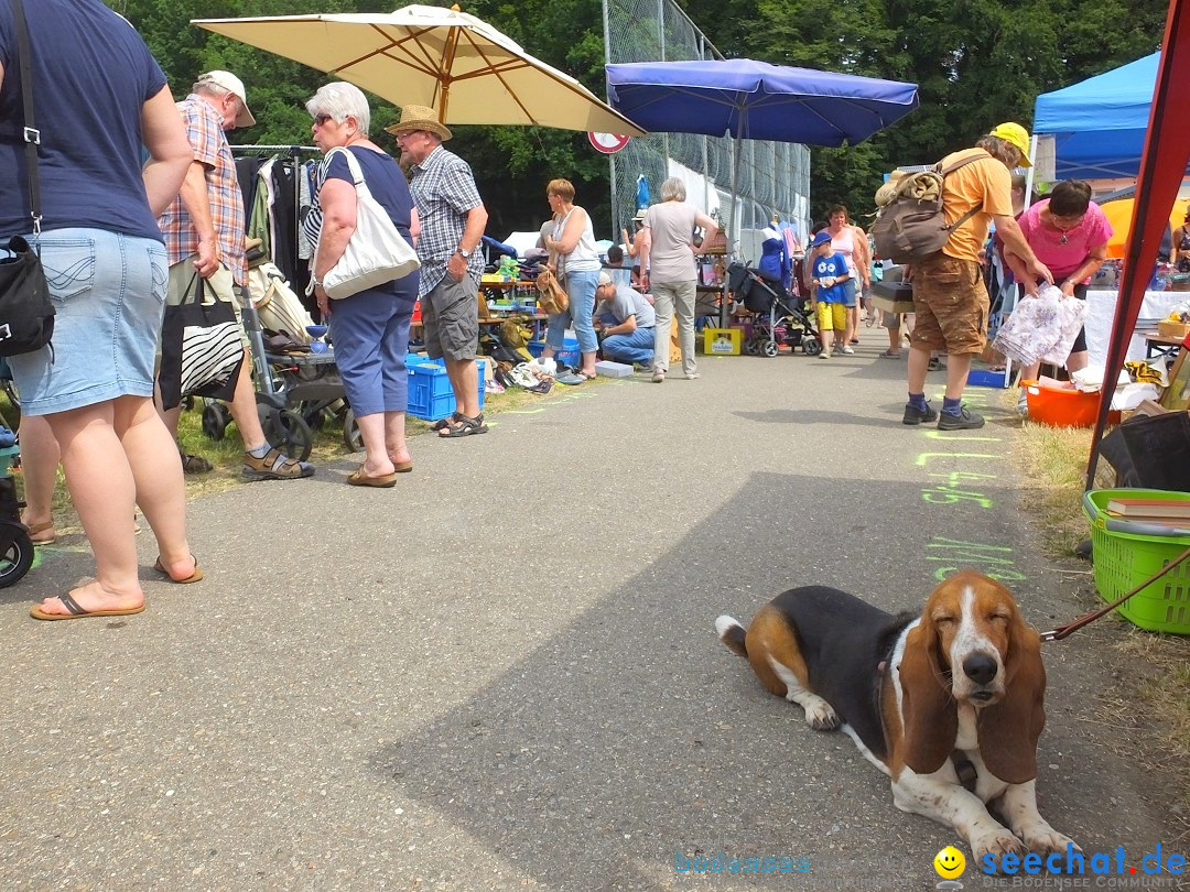 Waldflohmarkt: Mengen-Rosna, 07.07.2019