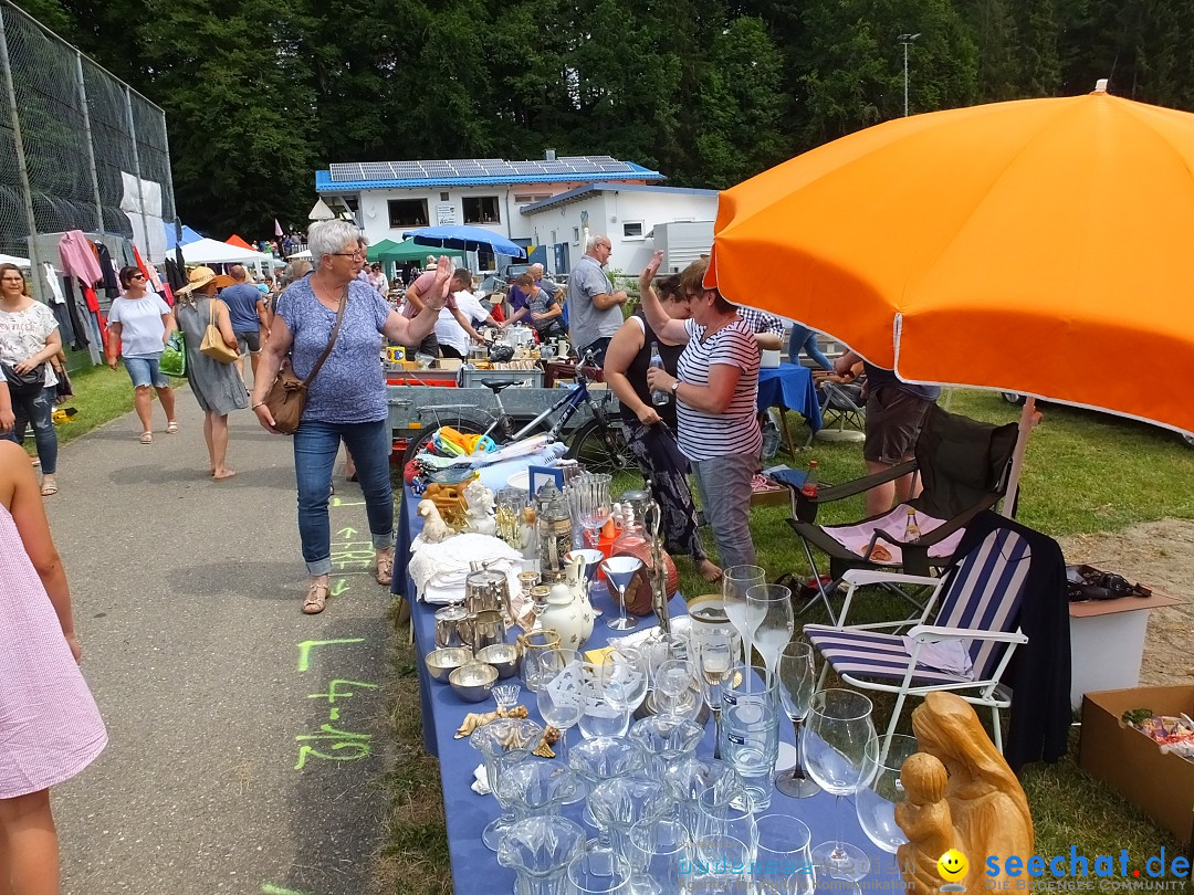 Waldflohmarkt: Mengen-Rosna, 07.07.2019