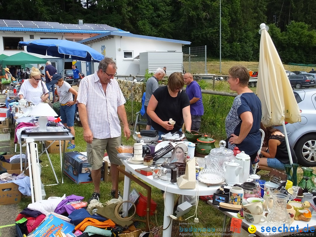 Waldflohmarkt: Mengen-Rosna, 07.07.2019