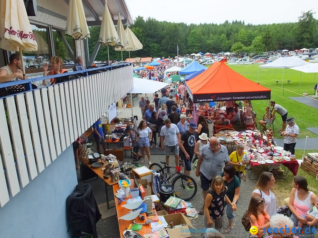 Waldflohmarkt: Mengen-Rosna, 07.07.2019