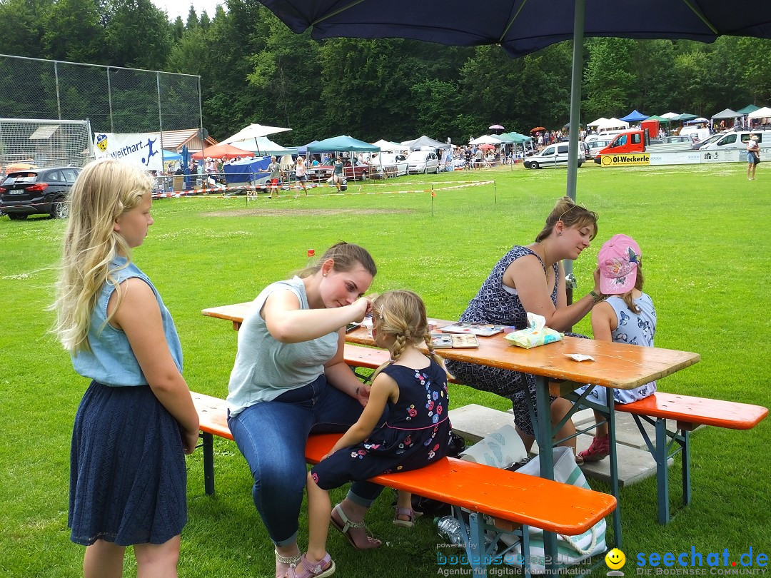 Waldflohmarkt: Mengen-Rosna, 07.07.2019