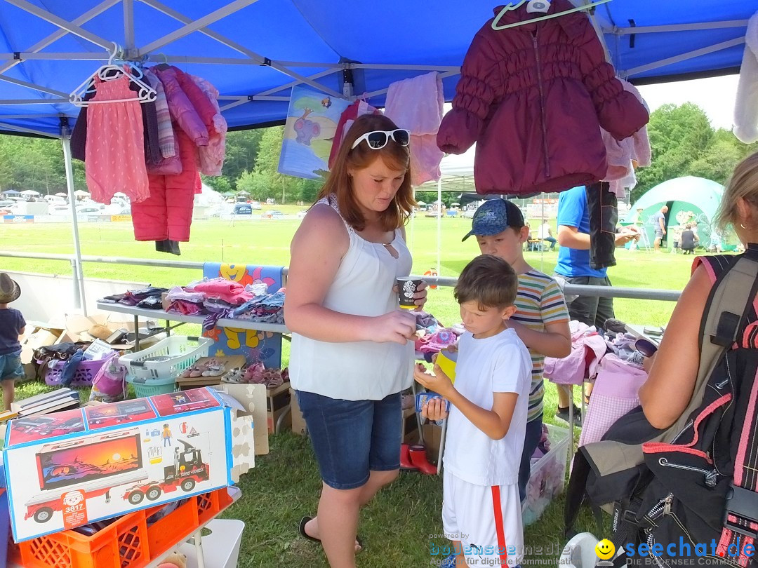 Waldflohmarkt: Mengen-Rosna, 07.07.2019