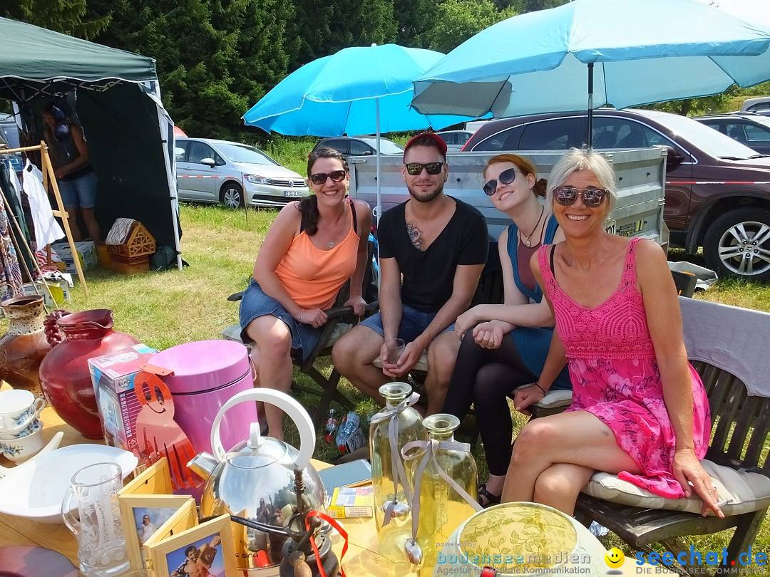 Waldflohmarkt: Mengen-Rosna, 07.07.2019