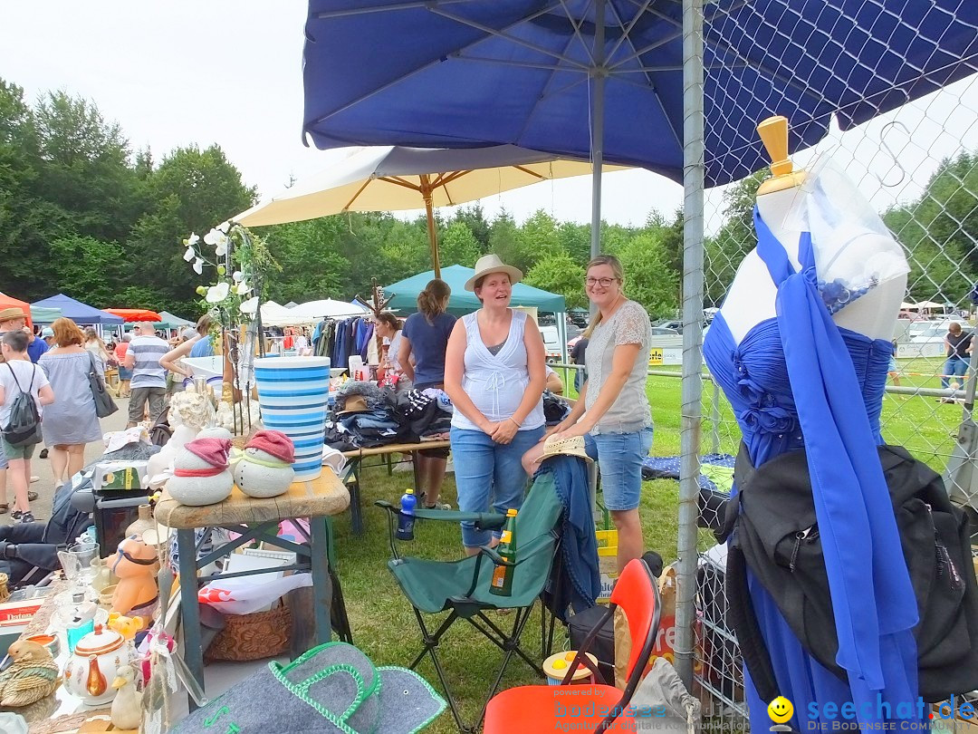 Waldflohmarkt: Mengen-Rosna, 07.07.2019