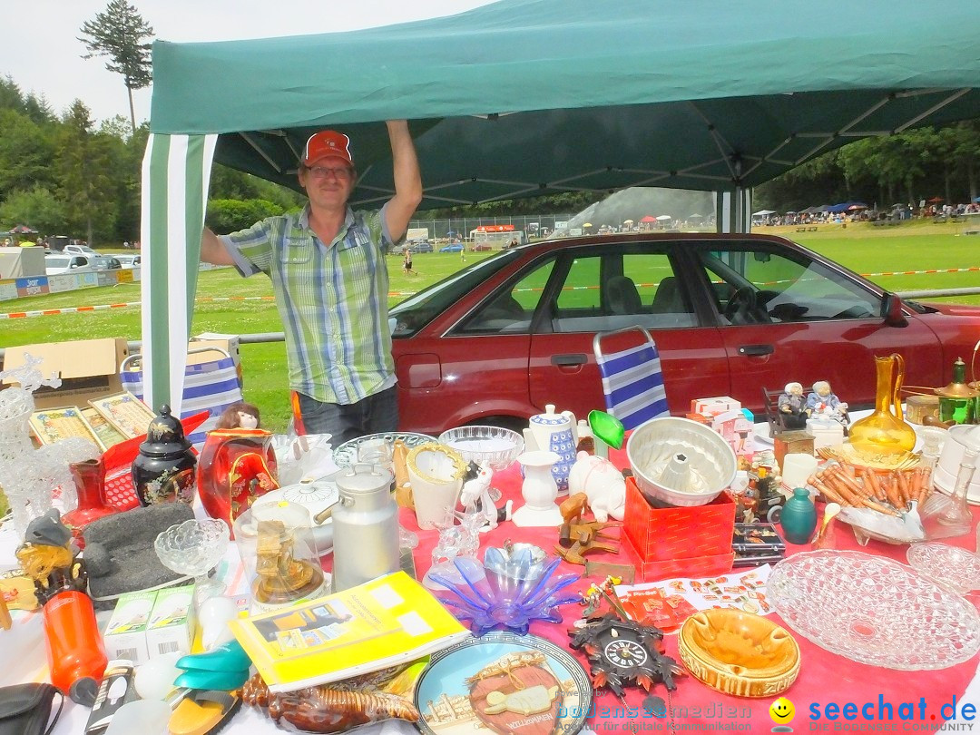 Waldflohmarkt: Mengen-Rosna, 07.07.2019