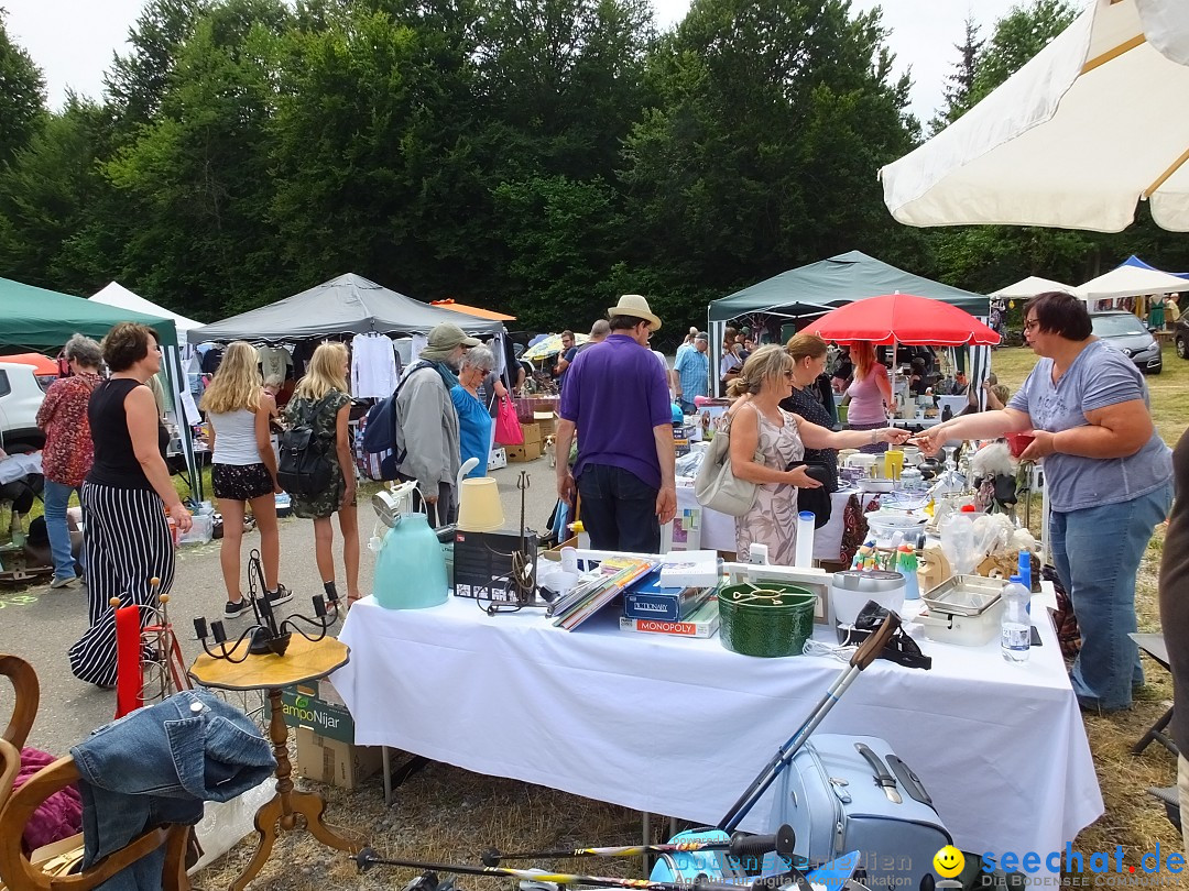 Waldflohmarkt: Mengen-Rosna, 07.07.2019