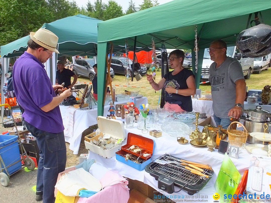 Waldflohmarkt: Mengen-Rosna, 07.07.2019