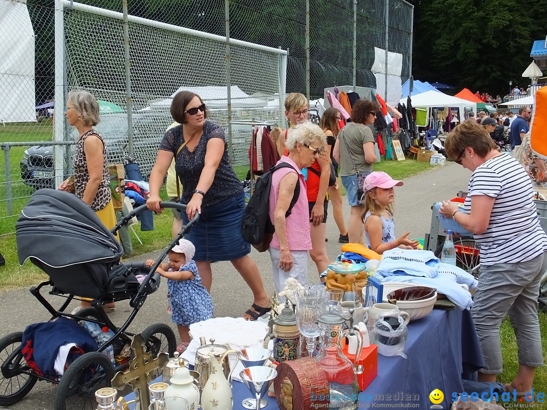 Waldflohmarkt: Mengen-Rosna, 07.07.2019