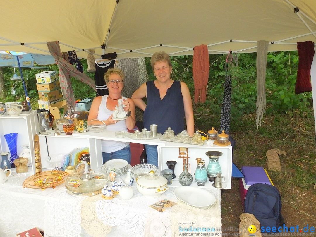 Waldflohmarkt: Mengen-Rosna, 07.07.2019