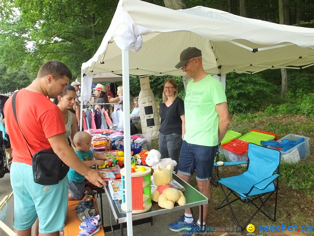 Waldflohmarkt: Mengen-Rosna, 07.07.2019