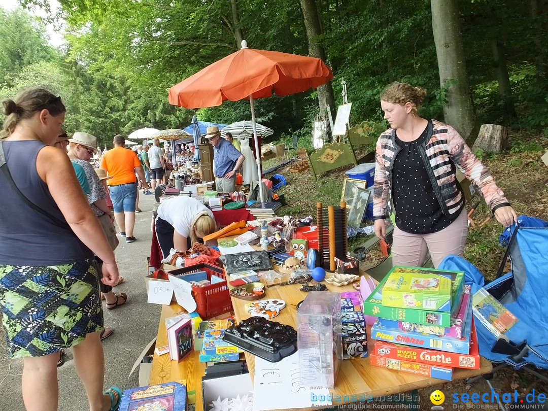 Waldflohmarkt: Mengen-Rosna, 07.07.2019