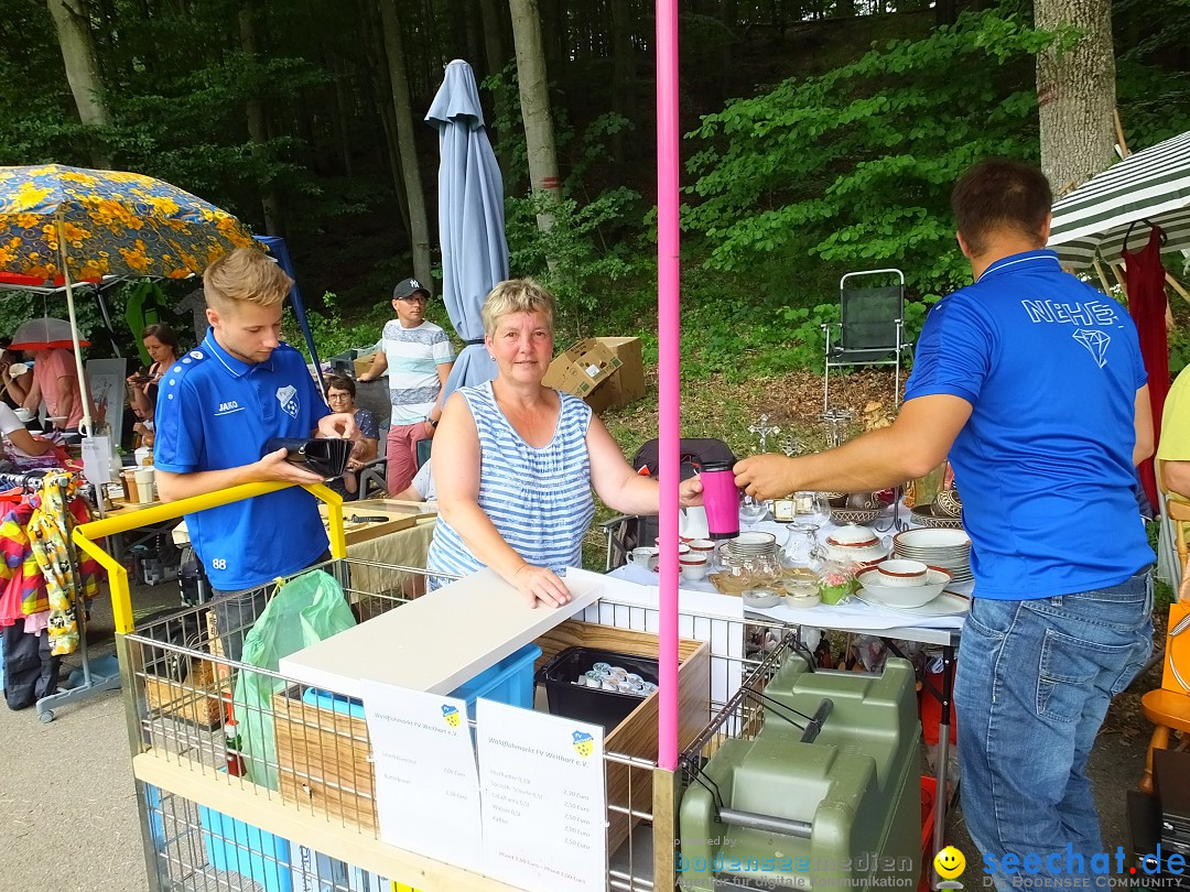 Waldflohmarkt: Mengen-Rosna, 07.07.2019