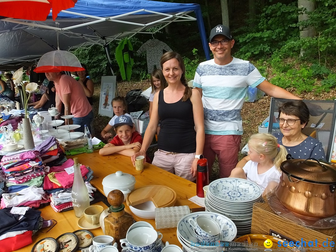 Waldflohmarkt: Mengen-Rosna, 07.07.2019