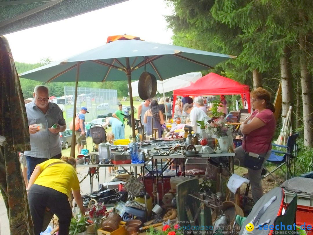 Waldflohmarkt: Mengen-Rosna, 07.07.2019