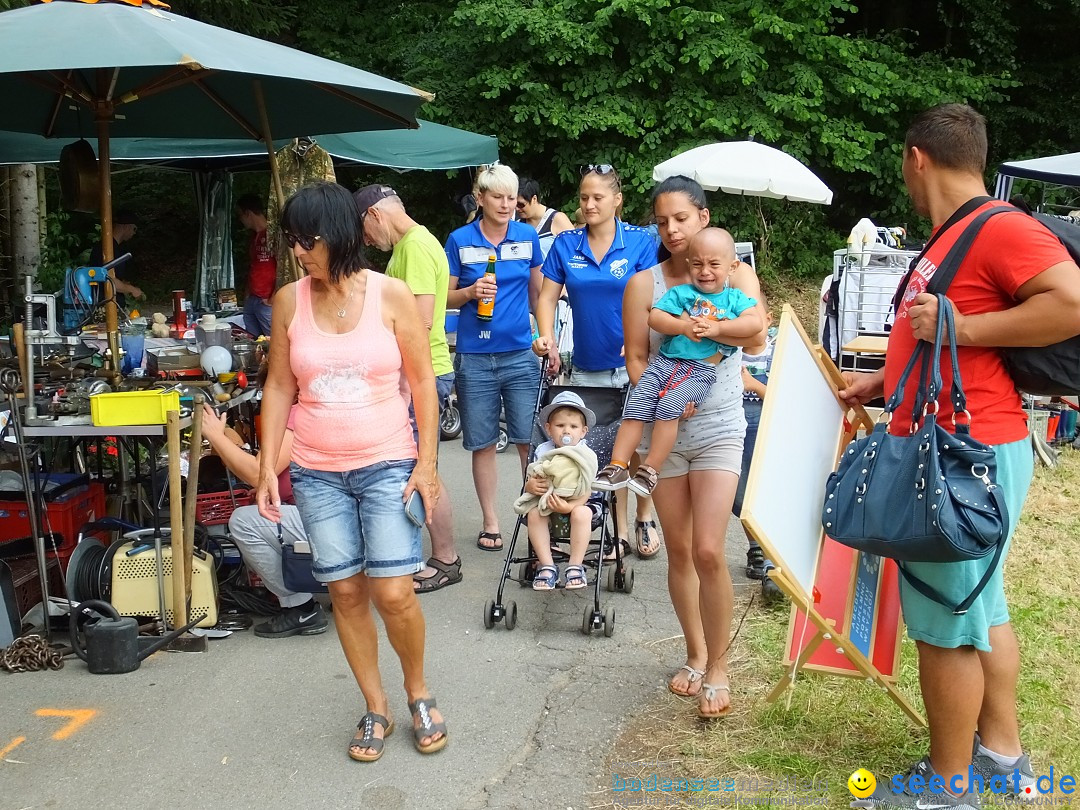 Waldflohmarkt: Mengen-Rosna, 07.07.2019