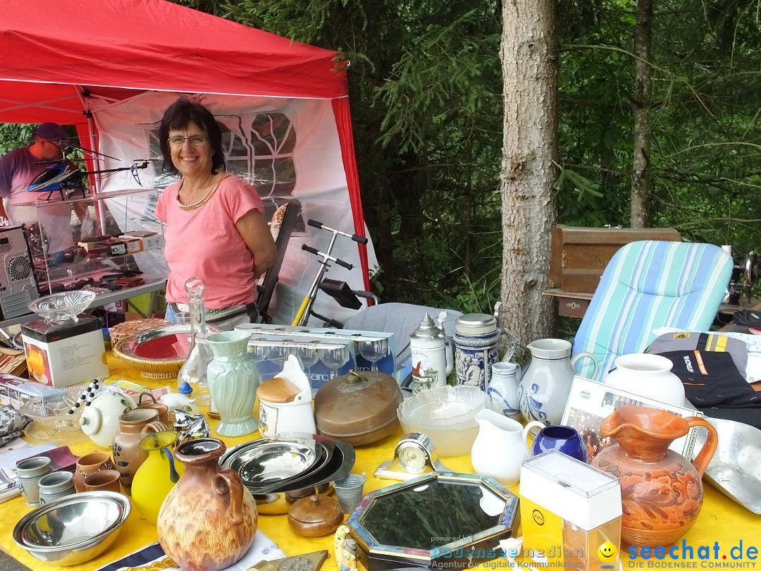 Waldflohmarkt: Mengen-Rosna, 07.07.2019