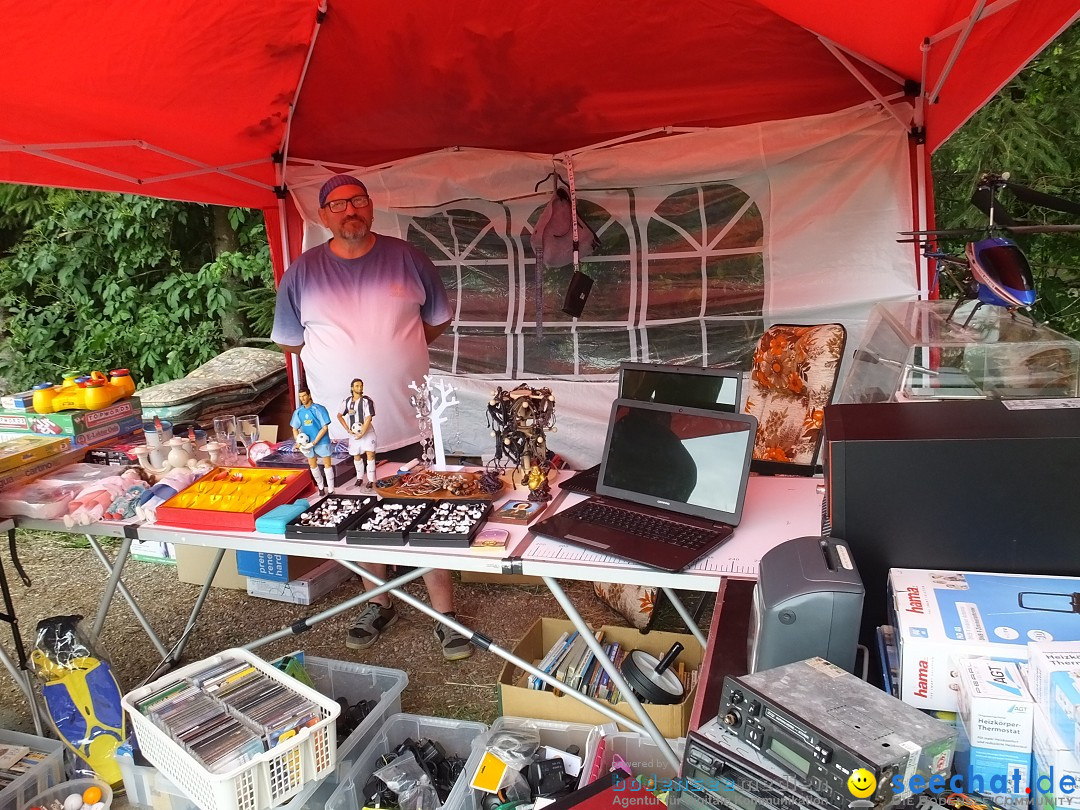 Waldflohmarkt: Mengen-Rosna, 07.07.2019