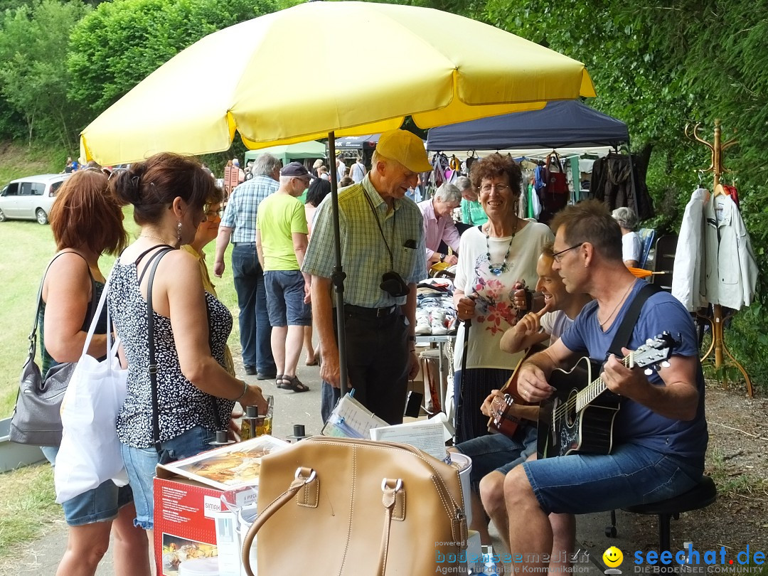 Waldflohmarkt: Mengen-Rosna, 07.07.2019