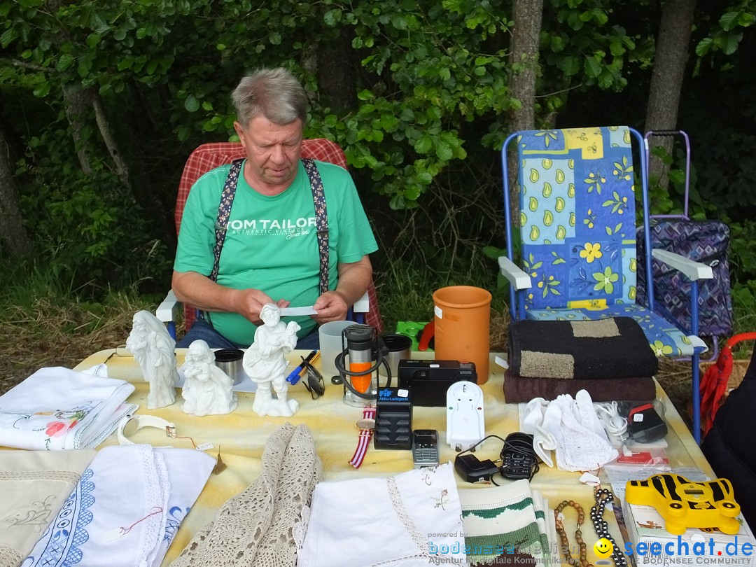 Waldflohmarkt: Mengen-Rosna, 07.07.2019