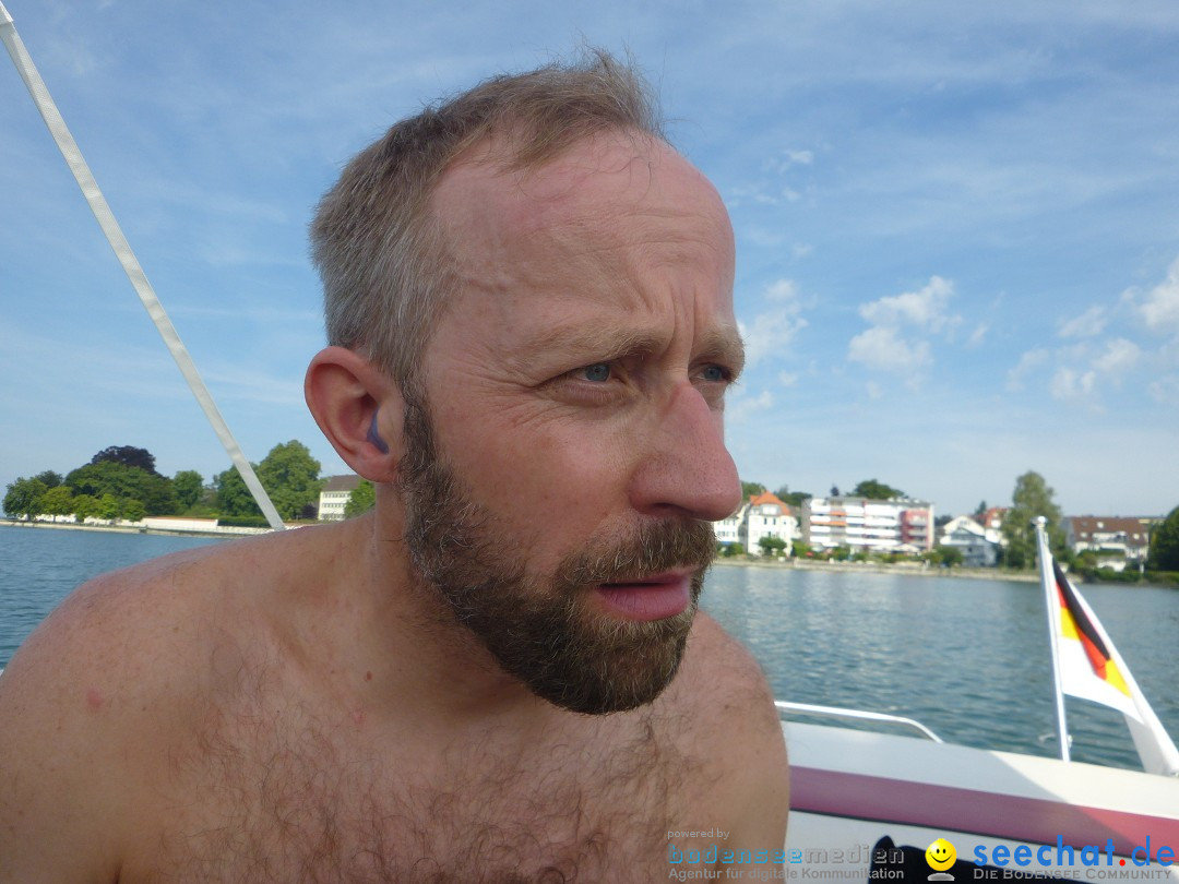 BODENSEEBOOT Breitenquerung, Juergen Genendsch: Friedrichshafen, 22.07.19