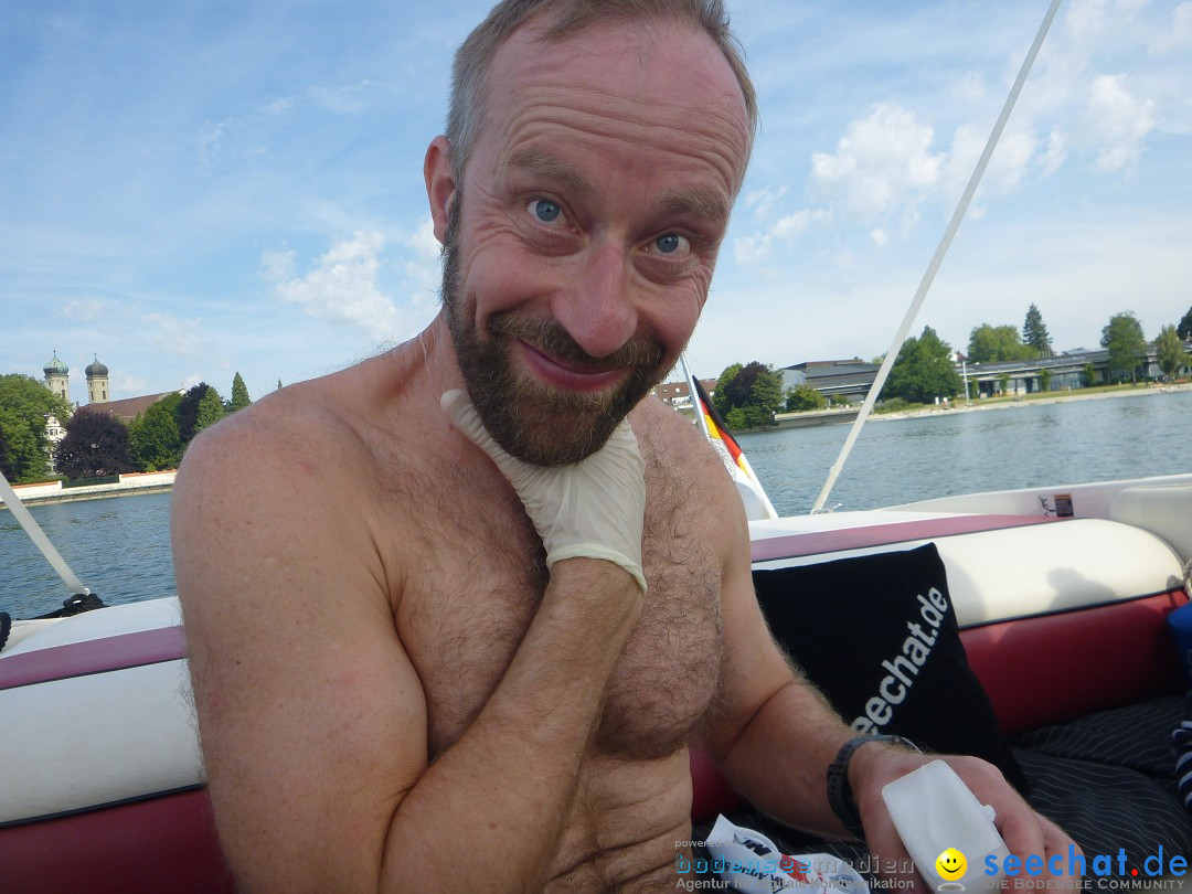 BODENSEEBOOT Breitenquerung, Juergen Genendsch: Friedrichshafen, 22.07.19