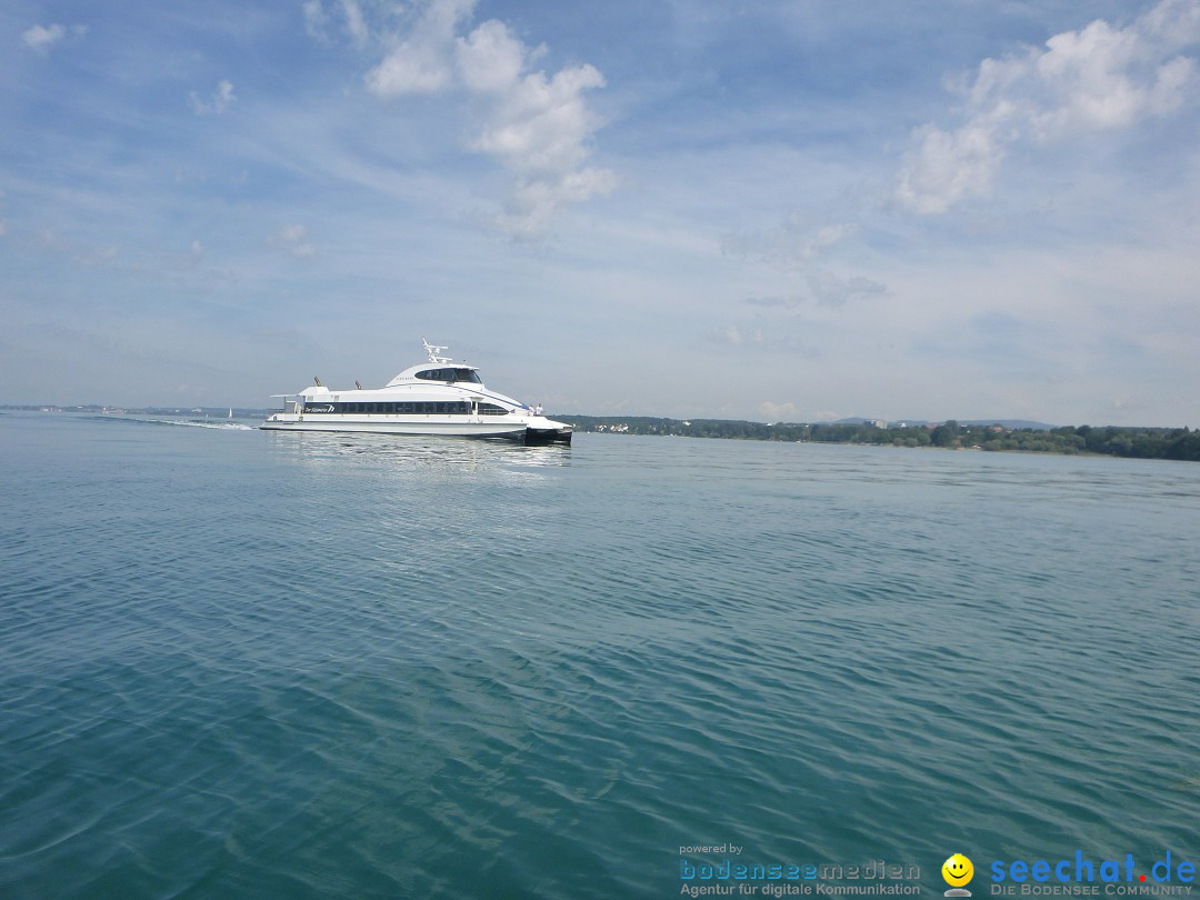 BODENSEEBOOT Breitenquerung, Juergen Genendsch: Friedrichshafen, 22.07.19