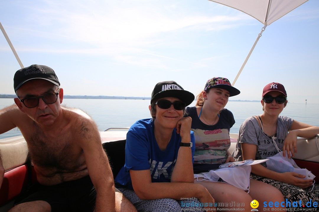 BODENSEEBOOT Breitenquerung, Familie Laier: Friedrichshafen, 25.07.19