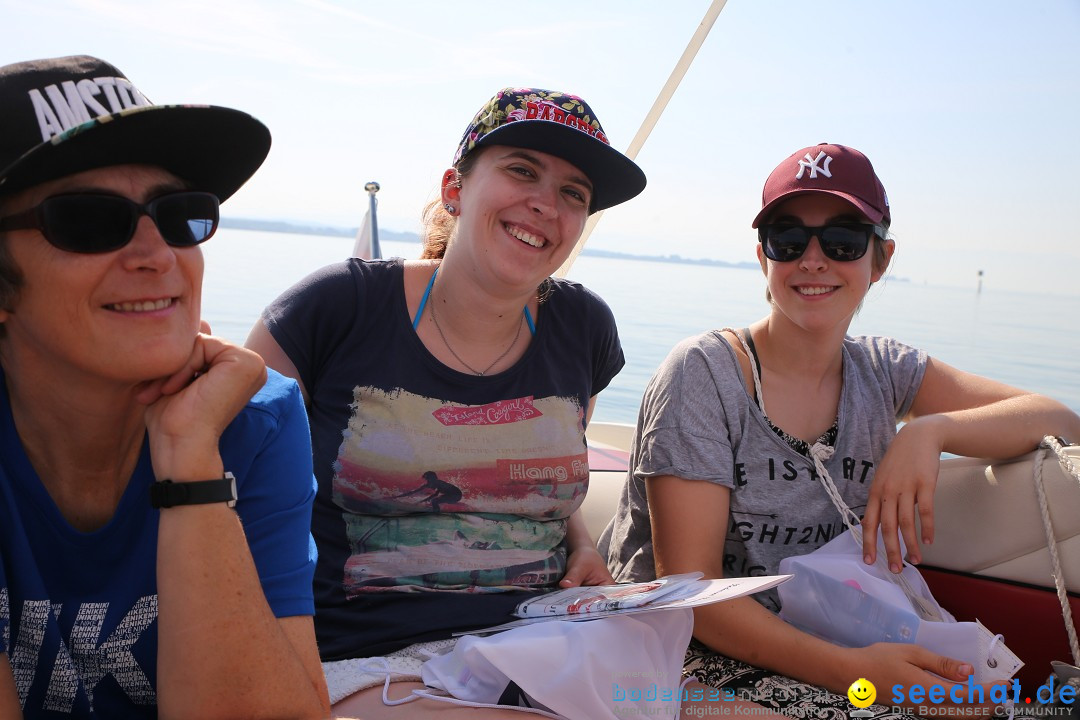 BODENSEEBOOT Breitenquerung, Familie Laier: Friedrichshafen, 25.07.19