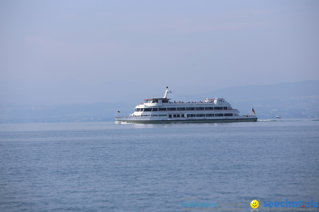 BODENSEEBOOT Breitenquerung, Familie Laier: Friedrichshafen, 25.07.19