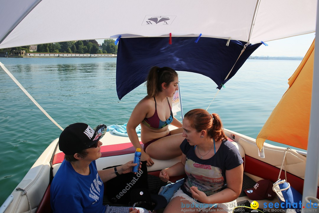 BODENSEEBOOT Breitenquerung, Familie Laier: Friedrichshafen, 25.07.19