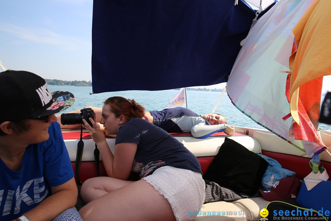 BODENSEEBOOT Breitenquerung, Familie Laier: Friedrichshafen, 25.07.19